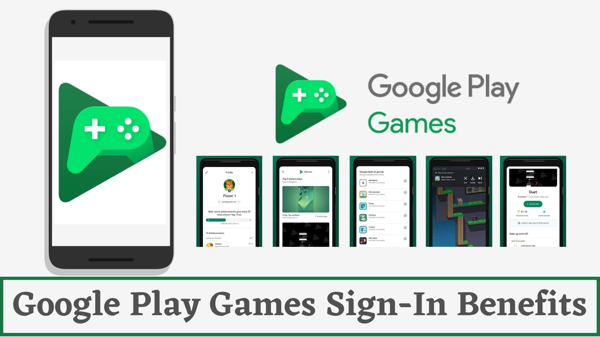 What are the benefits of using Google Play Sign-In when playing in Games.lol?  – GamesLOL